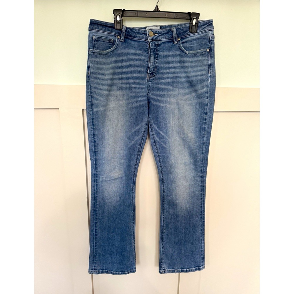 BKE Skinny Jeans 30 x 31.5 Women's Blue Medium Wash Denim Stretch Mid Rise